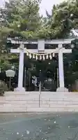 登渡神社の鳥居