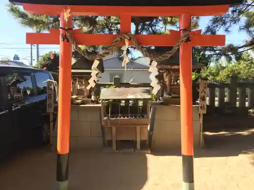 岩屋神社の鳥居