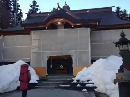 烏帽子山八幡宮の本殿・本堂