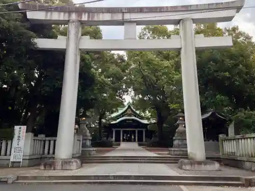 王子神社の鳥居