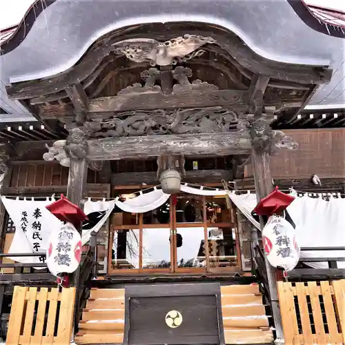大鏑神社の本殿・本堂