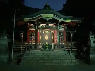 南沢氷川神社の本殿・本堂