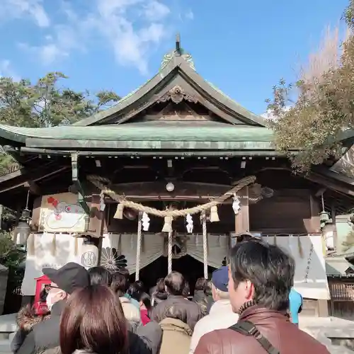 忌宮神社の本殿