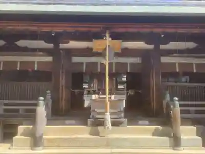 上地八幡宮の本殿・本堂