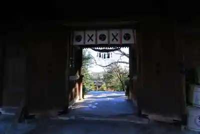 二本松神社の山門・神門
