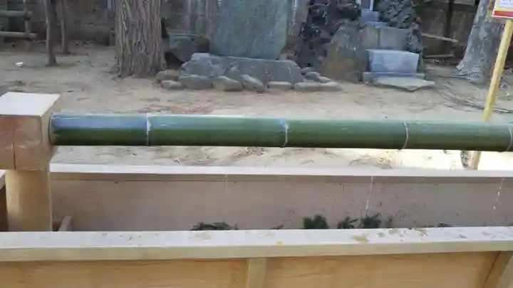 意富比神社の手水舎