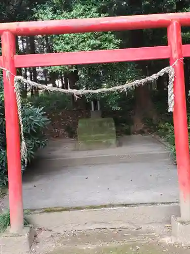 二宮赤城神社の鳥居