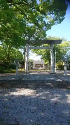 御裳神社の鳥居