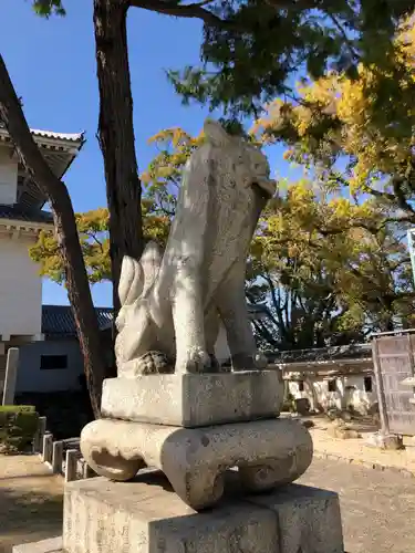 吹揚神社の狛犬