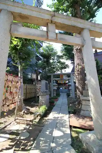高円寺氷川神社の鳥居