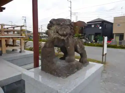 飯塚冨士神社の狛犬