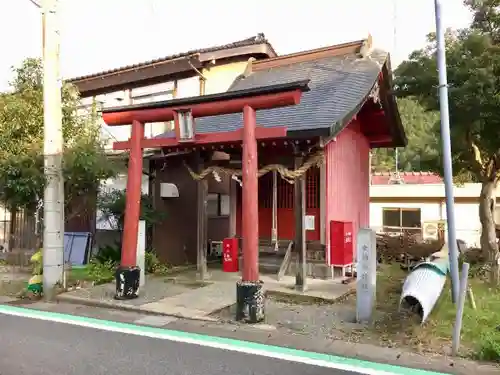 幸稲荷神社の鳥居