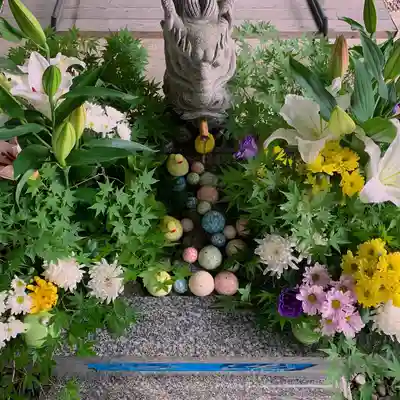 滑川神社 - 仕事と子どもの守り神の手水舎