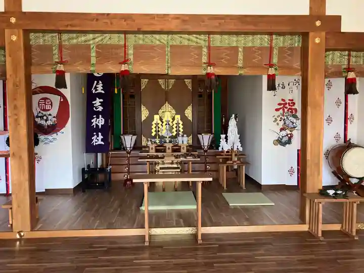 様似住吉神社の本殿・本堂