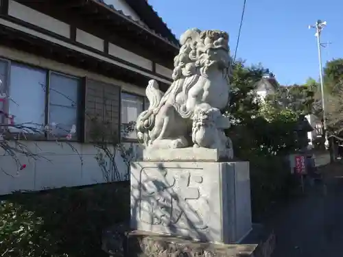 御嶽神社の狛犬