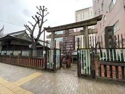 柳森神社の鳥居
