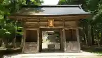 鳥取東照宮(旧樗谿神社)の山門・神門