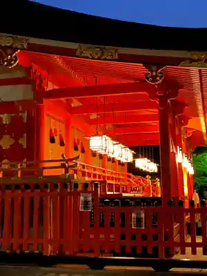 伏見稲荷大社の本殿・本堂