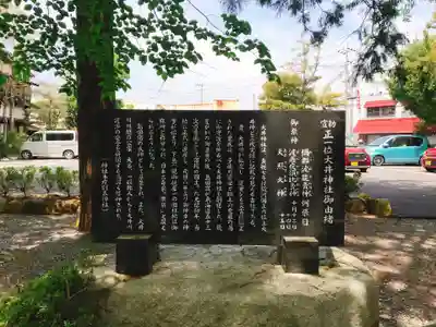 大井神社の歴史
