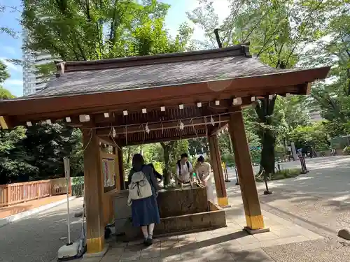 愛宕神社の手水舎