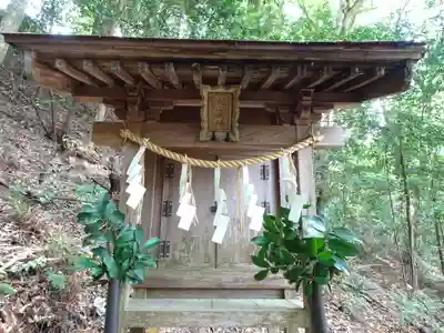 岩部八幡神社の末社・摂社