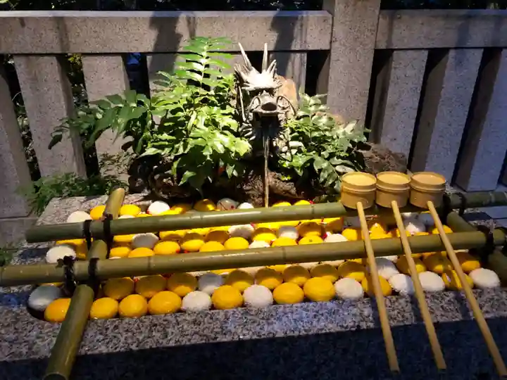 福徳神社(芽吹稲荷)の手水舎