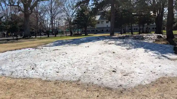 北海道護國神社の庭園