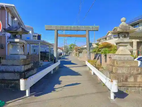 訓原神社の鳥居