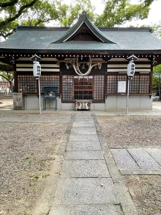 素盞嗚尊神社の本殿・本堂