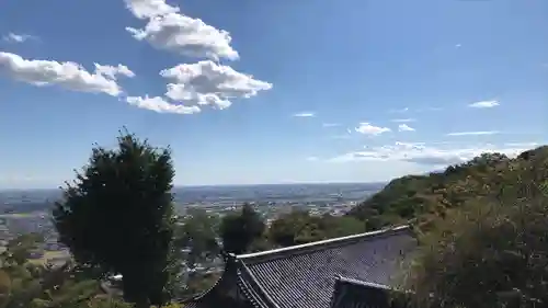 金生山 明星輪寺の景色