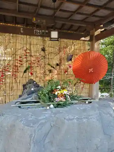 草薙神社の手水