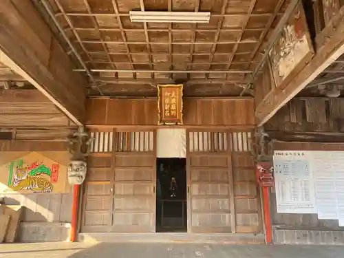 大原八幡神社の本殿