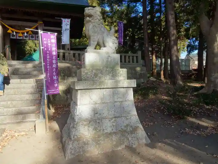 馬場八幡宮の狛犬