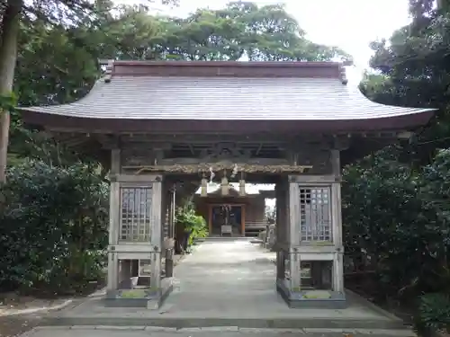 壹宮神社の山門・神門