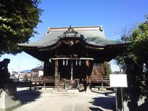 下石原八幡神社の本殿