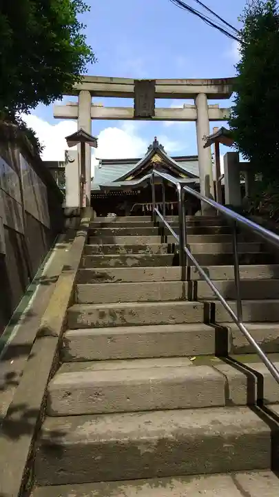 赤羽八幡神社の鳥居