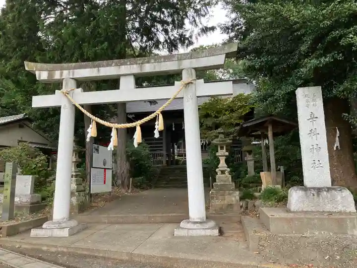 辛科神社(群馬県)