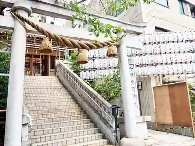 十番稲荷神社の鳥居