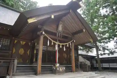 飛騨総社の本殿・本堂