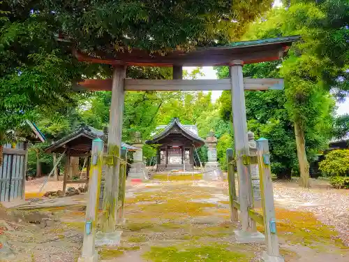 熱田社（上三宅）の鳥居