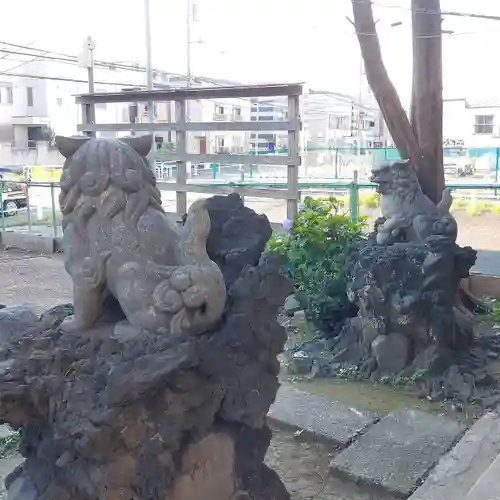 十条八雲神社の狛犬