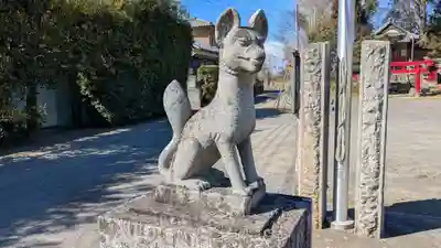 伊奈利神社の狛犬