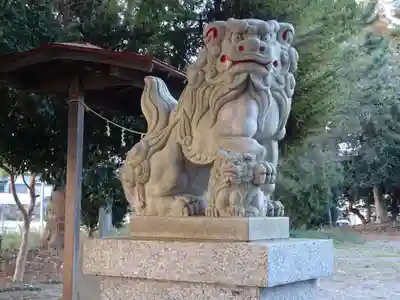 飯田神社の狛犬
