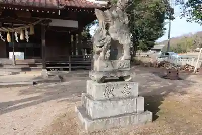 八幡神社の狛犬