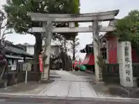 麻布氷川神社の鳥居
