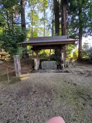 那須神社の手水舎