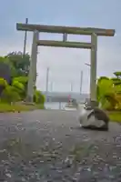 尻岸内八幡神社の景色