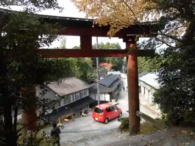 吉野水分神社(吉野町)の鳥居
