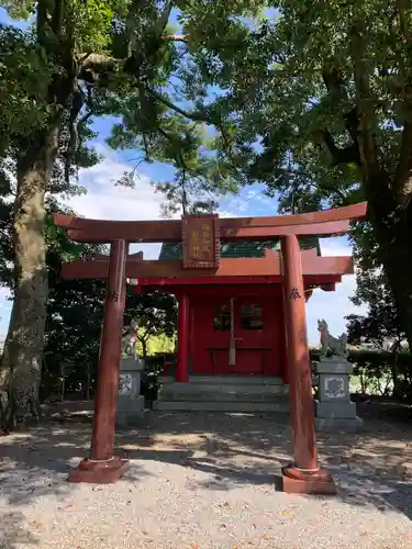 彌都加伎神社の鳥居