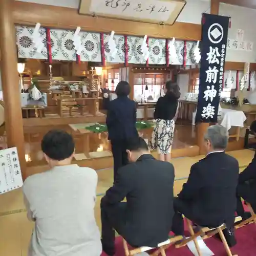 七重浜海津見神社の本殿